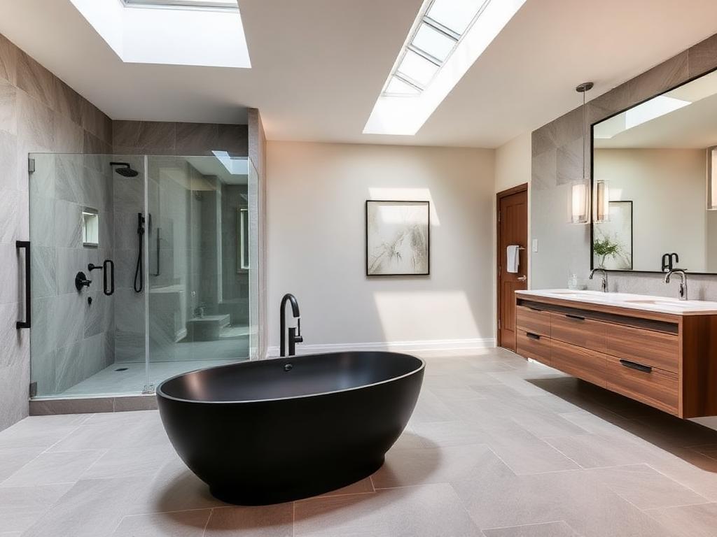 Spa Master Bathroom — after