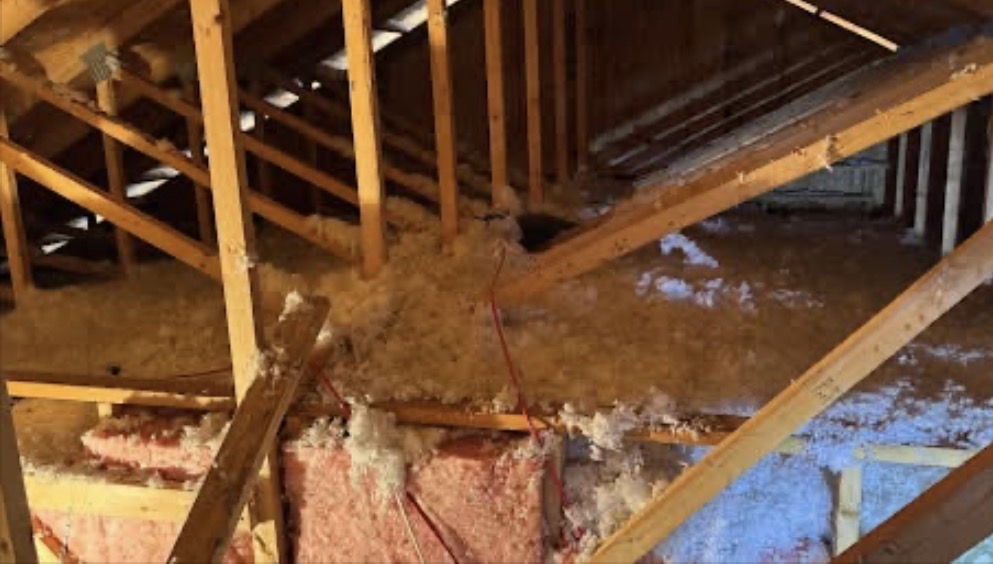 Attic structure and insulation inspection South Florida